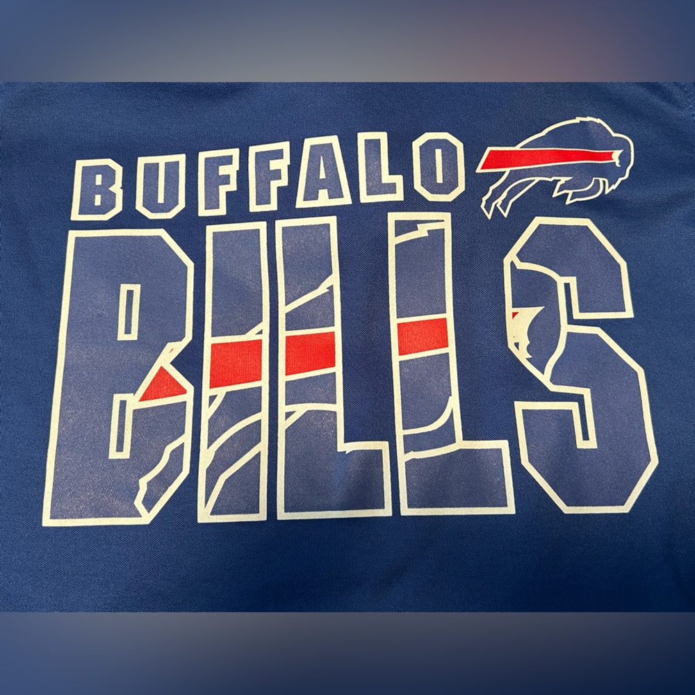 Buffalo Bills NFL Team Apparel Hoodie/Sweatshirt Boys    Size Large (10/12) - Picture 3 of 8